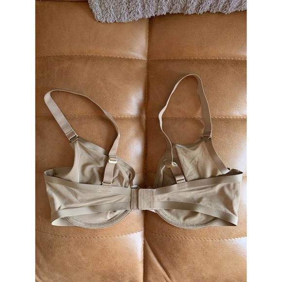 CUUP 38F The Plunge Taupe Bra - Picture 3 of 4